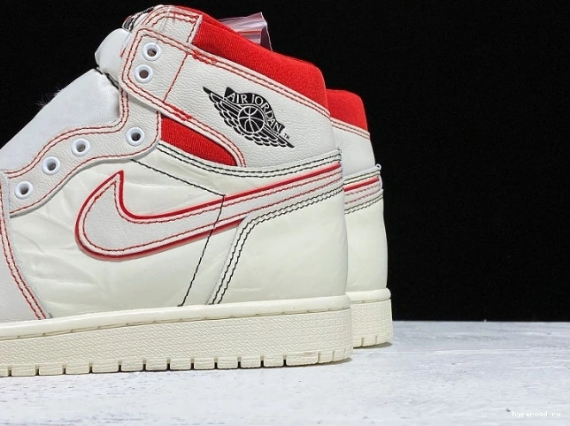 OG Jordan Retro Red 1 555088-160 Gym Air "Phantom" High 0706
